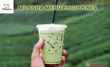 Milksha Menu Price Philippines
